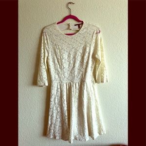 Victoria Secret Lace Short Dress . Open back